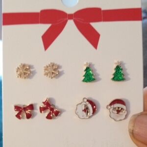 Festive Holiday Earring Set